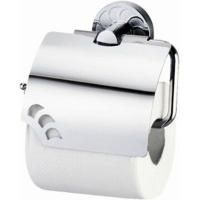 Держатель туалетной бумаги WasserKRAFT Isen K-4025 с крышкой Хром