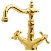Смеситель для умывальника, высокий TRADIZIONALE ORO