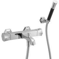 CISAL Cherie Термостатический смеситель для ванны, с душевым комплектом, цвет хром