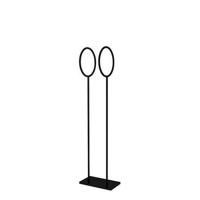 Bertocci Moon Полотенцедержатель напольный 83 см, цвет: черный матовый