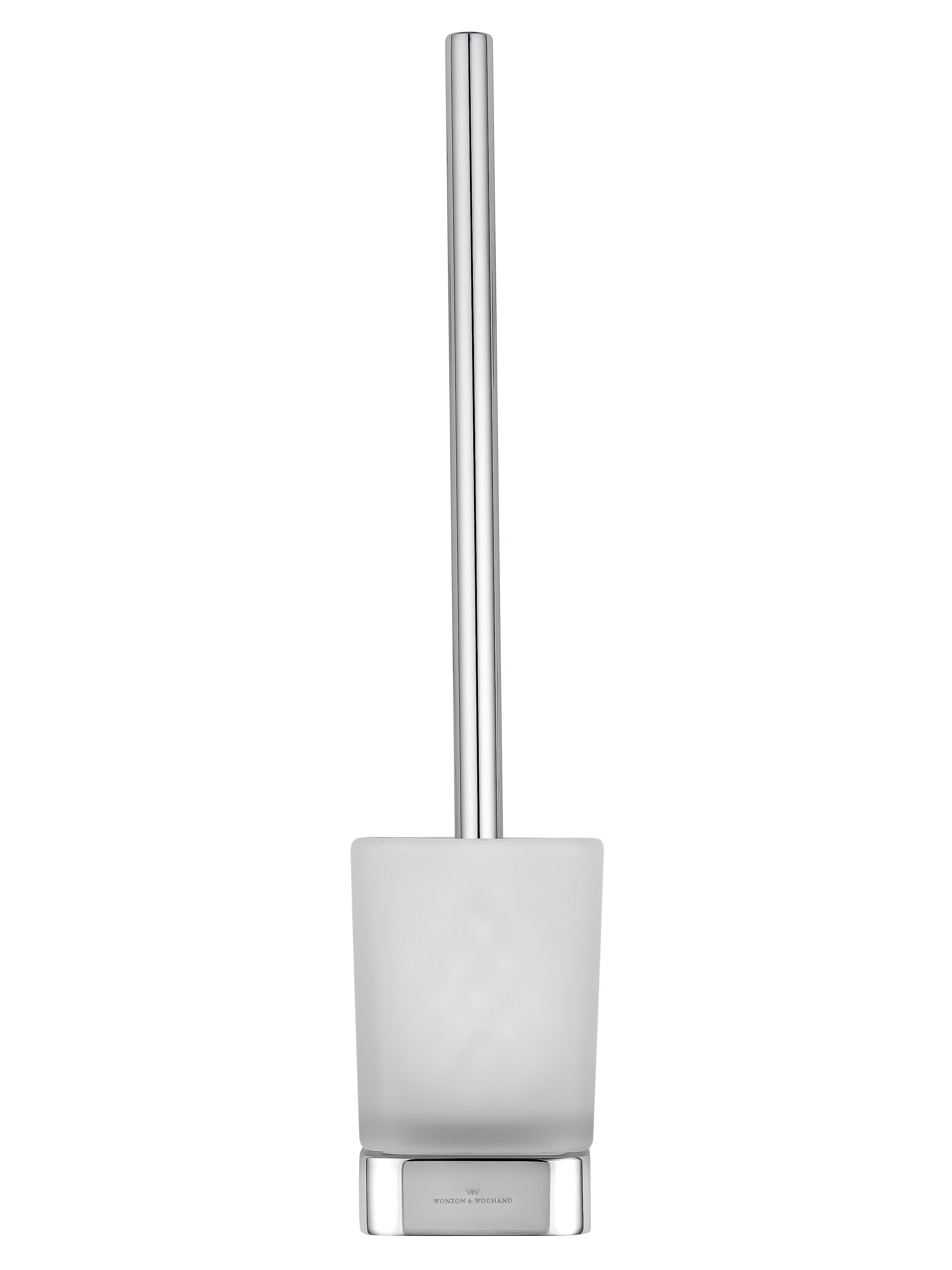 Туалетный ершик в комплекте WONZON & WOGHAND LOTTE, Хром (WW-8329)