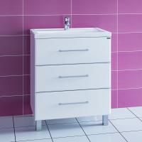 Тумба для умыв. "Омега-70" 3 ящ. напол. (Ум. Фостер 70)