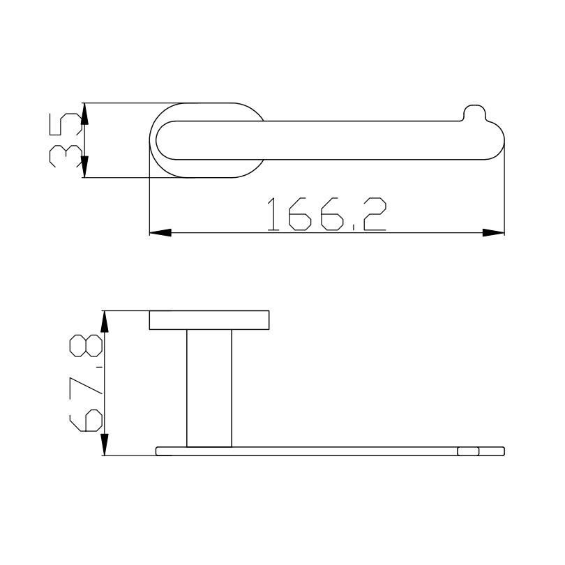 Держатель для туалетной бумаги Rav Slezak YUKON YUA0402CMAT, черный, артикул YUA0402CMAT