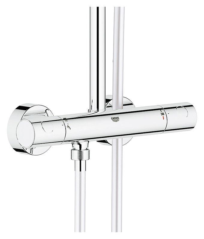 Душевая система GROHE Euphoria 230 с термостатическим смесителем, хром (26187000) Душевая система GROHE Euphoria 230 с термостатическим смесителем, хром (26187000)