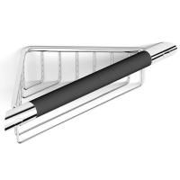 Поручень Black&White Swan SN-2155 уголовой с полкой Хром Темно-серый