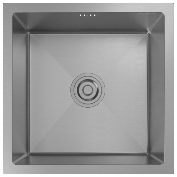 Кухонная мойка GranFest 4444, нержавеющая сталь