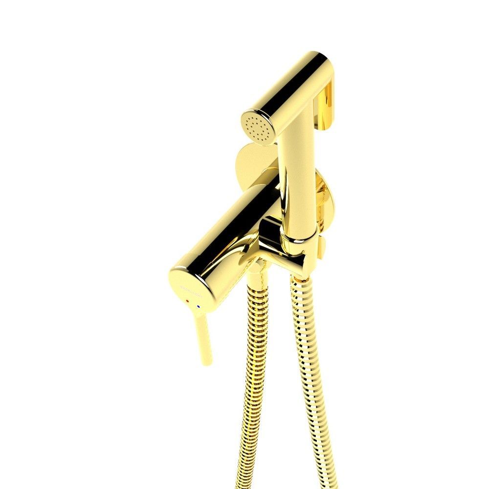 Смеситель для биде скрытого монтажа EXCELLENT Pi AREX.1204GL (золото)