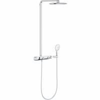 Душевая система GROHE Rainshower SmartControl 360 MONO с термостатическим смесителем для настенного монтажа, хром (26361000) Душевая система GROHE Rainshower SmartControl 360 MONO с термостатическим смесителем для настенного монтажа, хром (26361000)