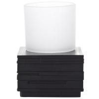 Стакан для зубных щеток Ridder Brick 22150110 Черный Стакан для зубных щеток Ridder Brick 22150110 Черный