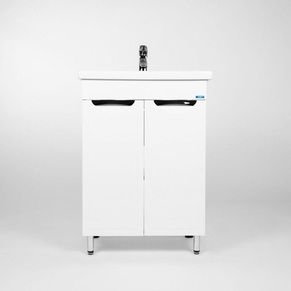 Тумба VIANT "Лима" 2 ств 430х560х820 под раковину .S-UM-COM60/1-w (COMO 60) (VLIM60CO-T2ST), артикул VLIM60CO-T2ST