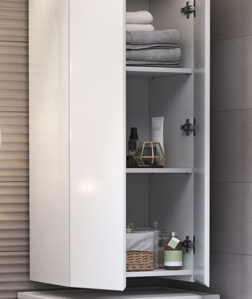 Шкаф подвесной VIGO Wing sh.WIN.50.2D белый, 50 см