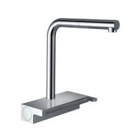 Смеситель для кухни, Hansgrohe, Aquno Select M81, тип открывания воды-рычажный, тип регулирования воды-керамический картридж, монтаж-на раковину/столешницу, отверстия для монтажа-1, высота, мм-281, вынос излива, мм-215, тип излива-L-образный, стандарт под Смеситель для кухни, Hansgrohe, Aquno Select M81, тип открывания воды-рычажный, тип регулирования воды-керамический картридж, монтаж-на раковину/столешницу, отверстия для монтажа-1, высота, мм-281, вынос излива, мм-215, тип излива-L-образный, стандарт под