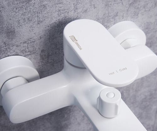 Смеситель для ванны WasserKRAFT Mindel 8501 Белый матовый