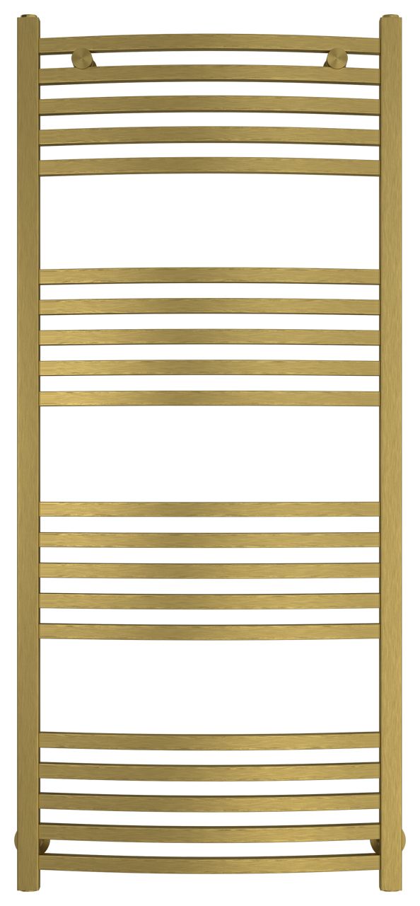 Полотенцесушитель водяной АРКУС 1200х500 (Состаренная ЛАТУНЬ)