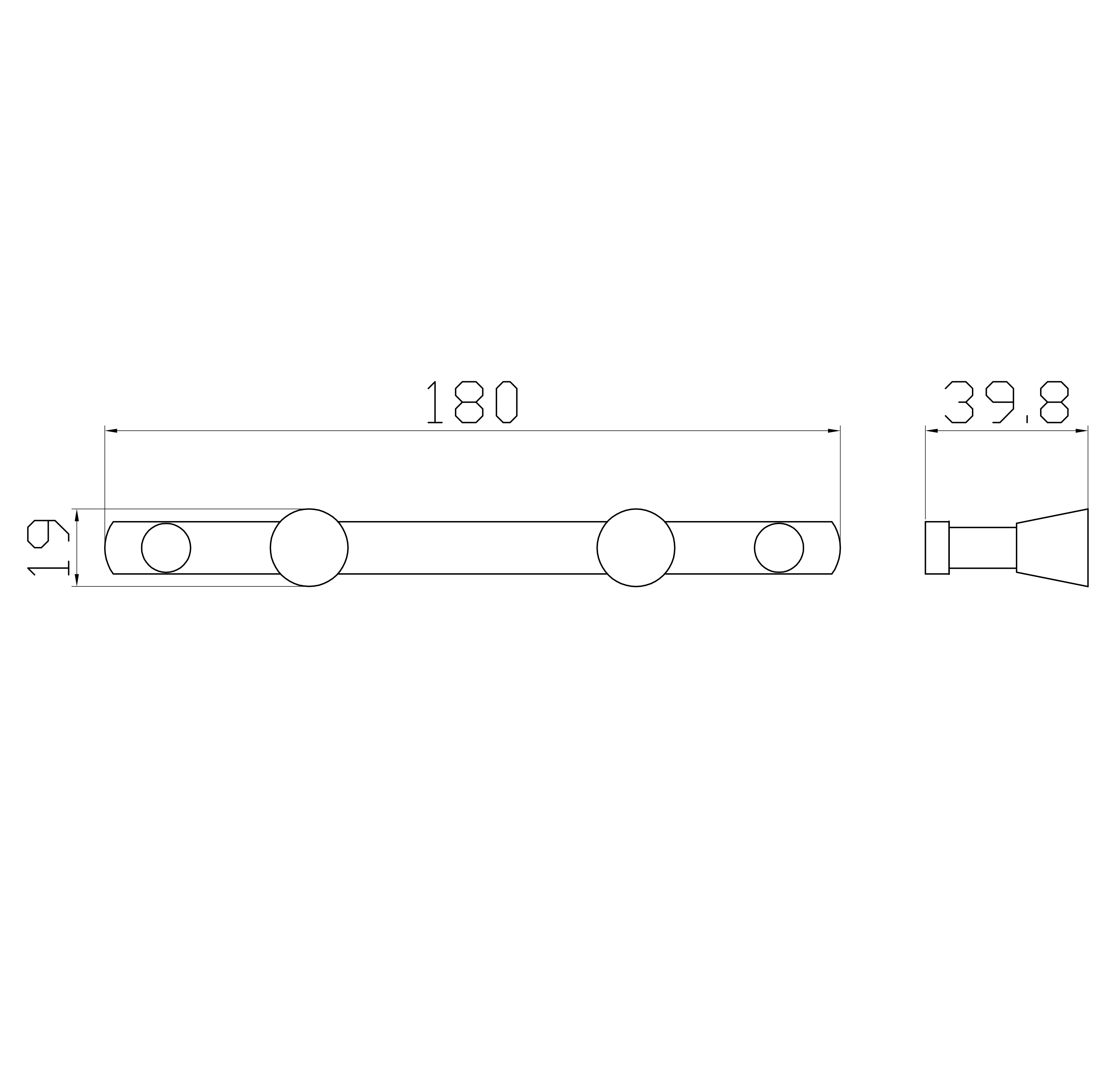 Двойной крючок для ванной WONZON & WOGHAND, Хром (WW-9381-2)