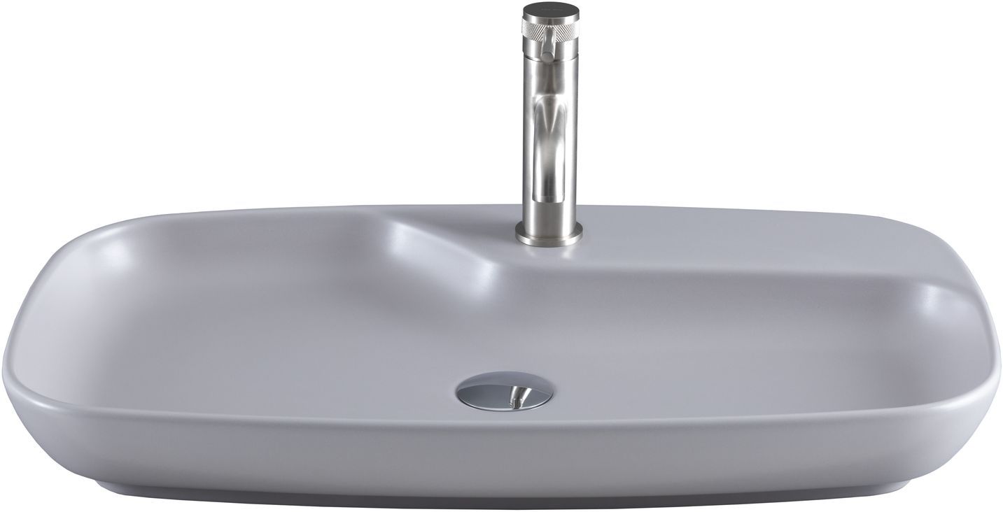 Раковина накладная Allen Brau Liberty 4.32011.AN антрацит, артикул 4.32011.AN