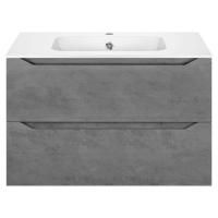 Тумба под раковину Vincea Norma VMC-2N800BT подвесная Beton