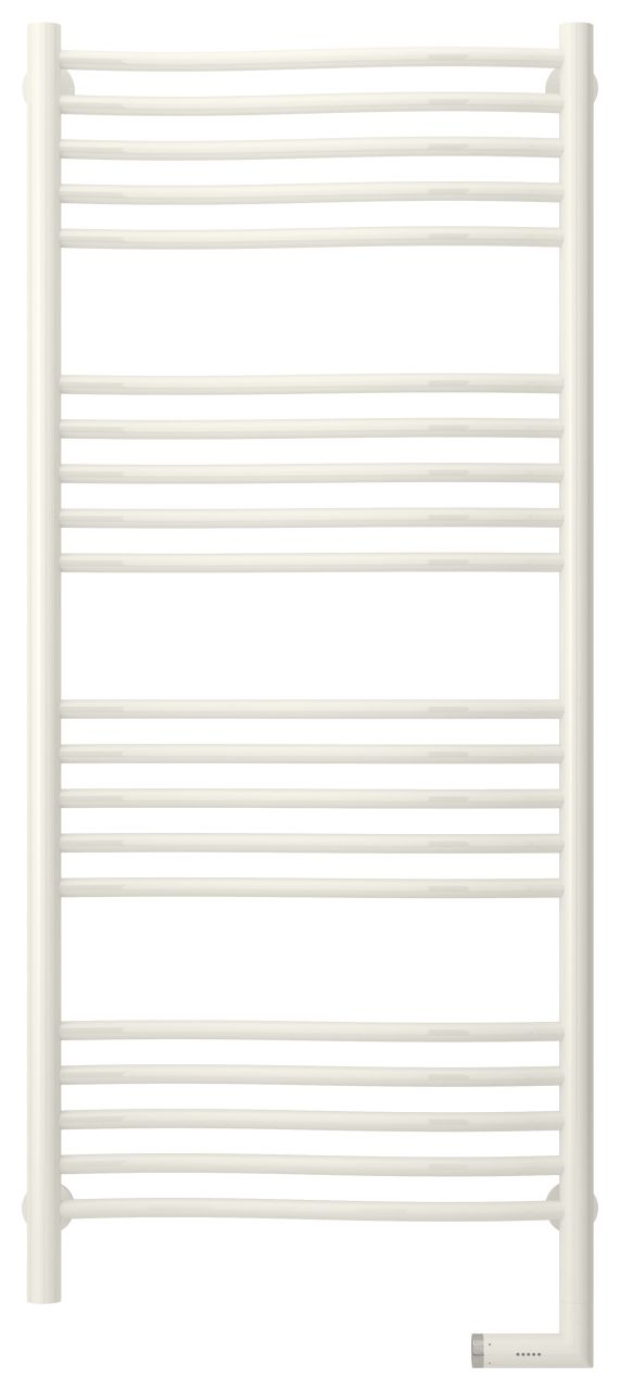 Полотенцесушитель электрический "ФЛЮИД 2.0" 1200х500 / МЭМ правый (Белый (RAL-9003))