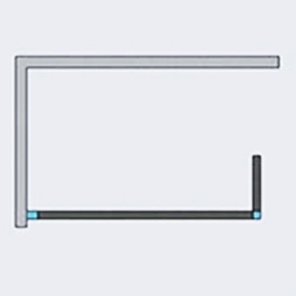 Душевая стенка Radaway Euphoria W3 Walk-in 140 фурнитура Хром стекло прозрачное