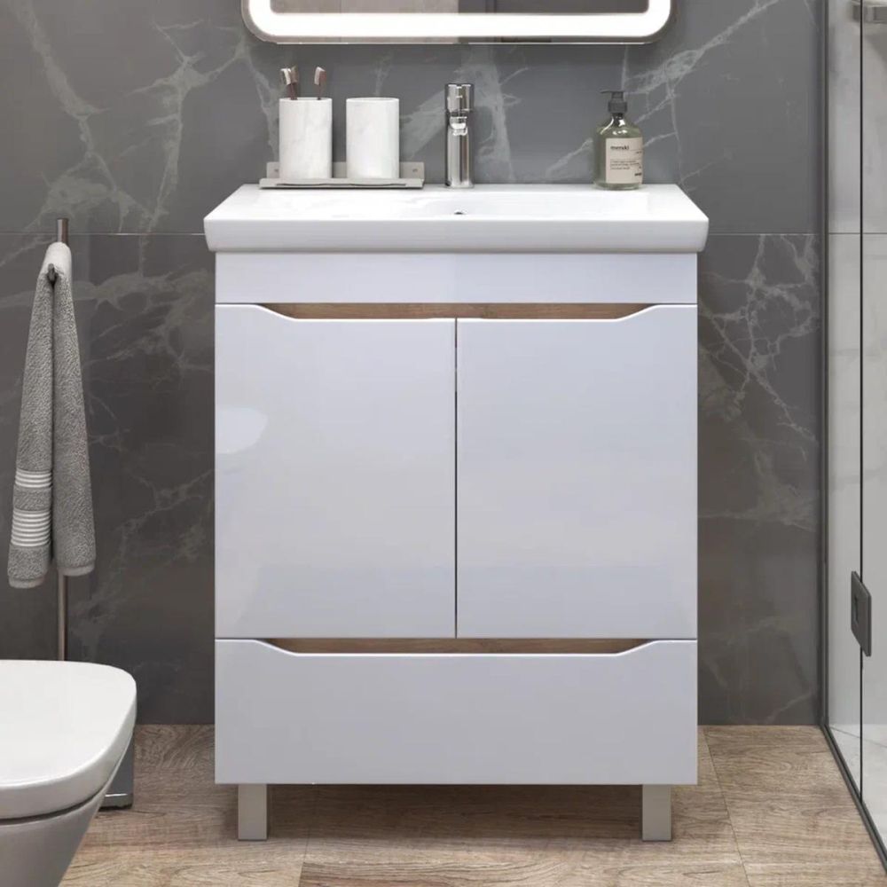 Тумба под раковину напольная VIGO Grani 285 дуб золотой, 70 см, артикул 285 дуб золотой