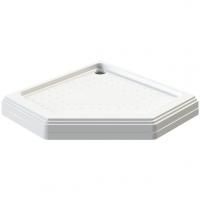 Акриловый поддон для душа Radomir Санторо 110x110x15 1-11-2-0-0-130 Белый