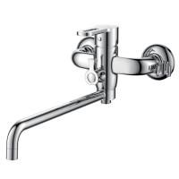 Смеситель для ванны D&K Paulinus Rhein DA1353301 универсальный Хром