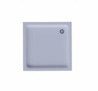 Душевой поддон акриловый Aquatek DPA-0000008 80*80*15 см, квадрат с ножками и с фронтальным экраном, без сифона