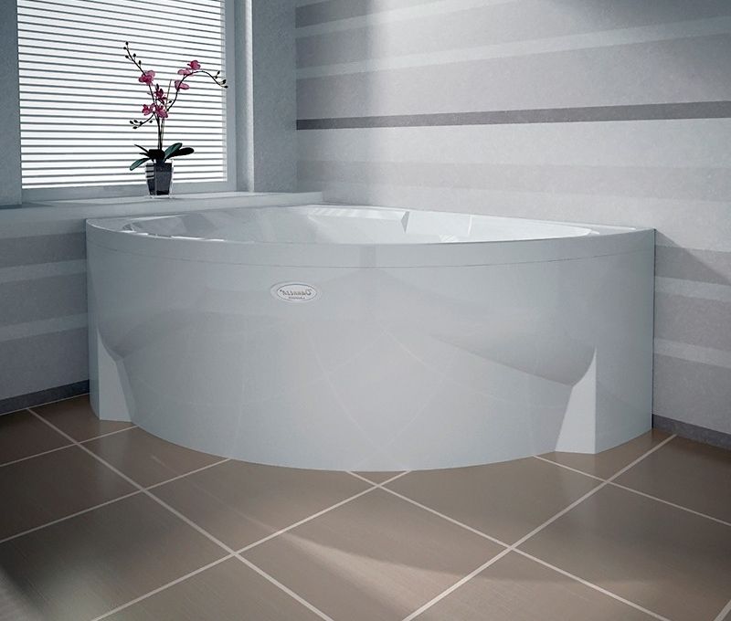 Акриловая ванна Radomir Астория 168х120 L 1-01-0-1-1-019 Белая без гидромассажа