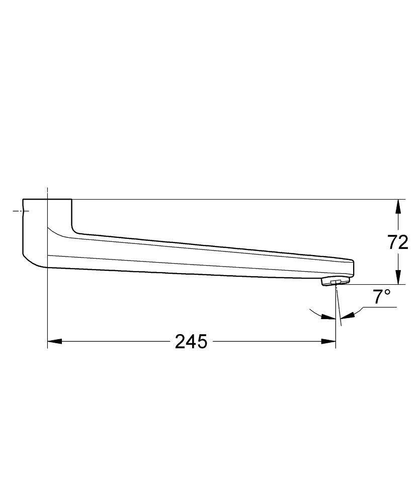 Излив GROHE 13271000