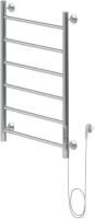 Полотенцесушитель электрический Aquanet Mauro 80х50 Тэн справа