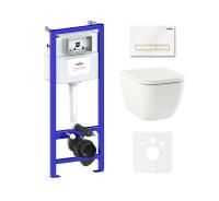 Комплект 6 в 1 Lavinia Boho One Rimless 75110113, премиум с пластиковой клавишей