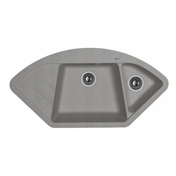 Кухонная мойка Florentina ВЕСТА 20.285.E1005.307, серый шёлк