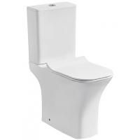 Унитаз компакт Cerutti SPA 1215A 7192 с бачком и сиденьем Микролифт Унитаз компакт Cerutti SPA 1215A 7192 с бачком и сиденьем Микролифт