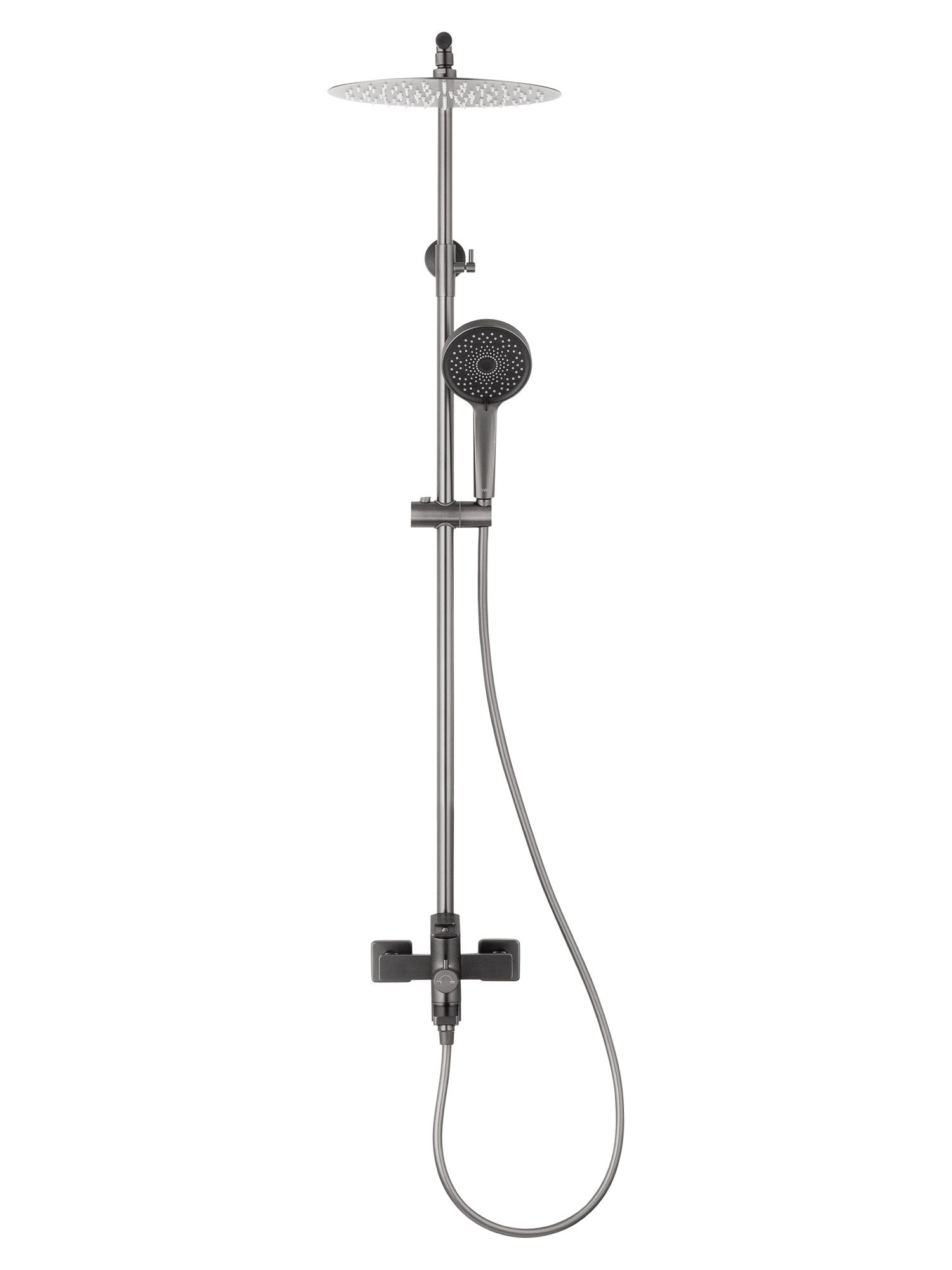 Душевая система WONZON & WOGHAND FRAME, Темный графит (WW-88739010-BGM)