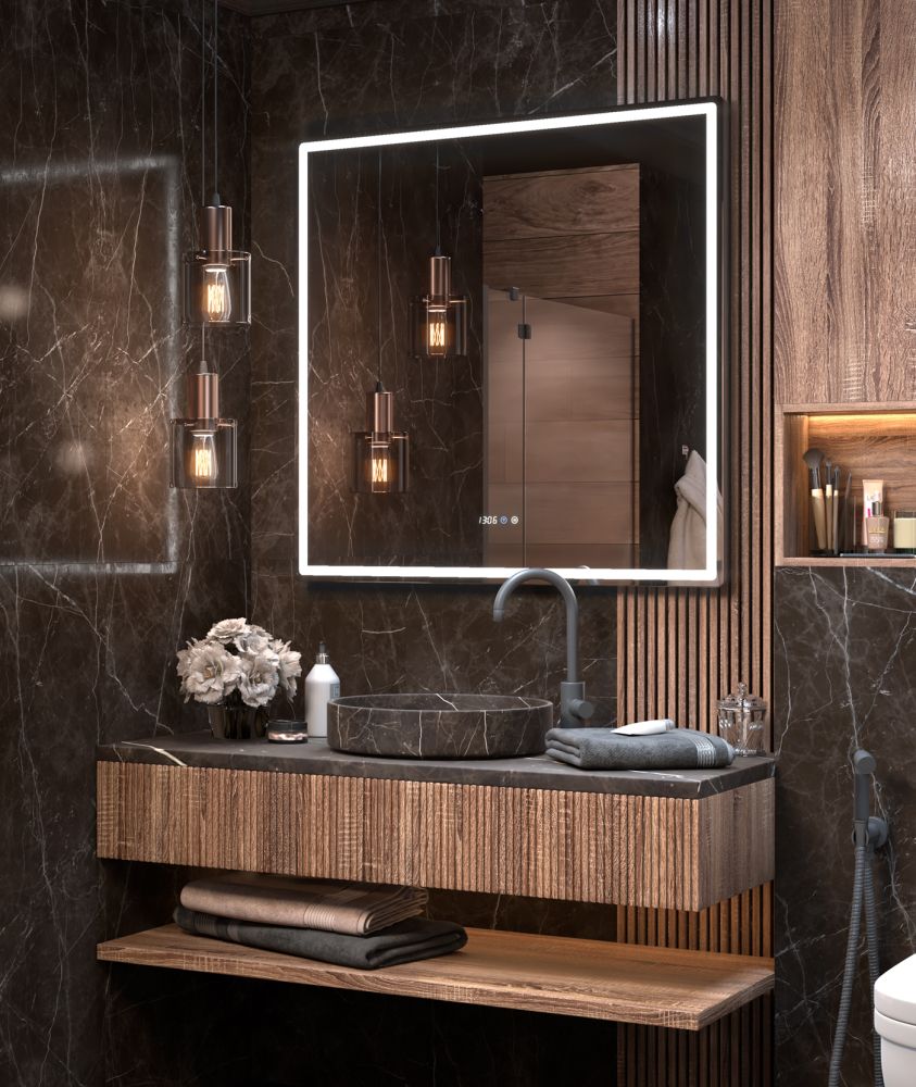 Зеркало VIGO Roberta z.ROB.80.Luxe, 80 см, артикул z.ROB.80.Luxe