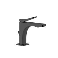 GESSI Rilievo Смеситель для раковины на 1 отв. с донным клапаном  h=153мм, излив 126мм , цвет: nero XL
