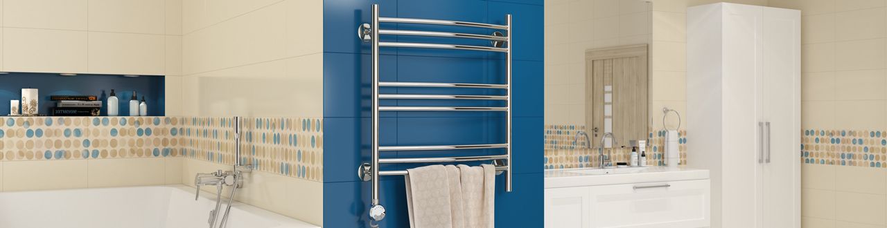 Электрический полотенцесушитель СТИЛЬЕ "Формат 10 ТЛ" 600х500 (3+3+3) Г16 (Без покрытия)