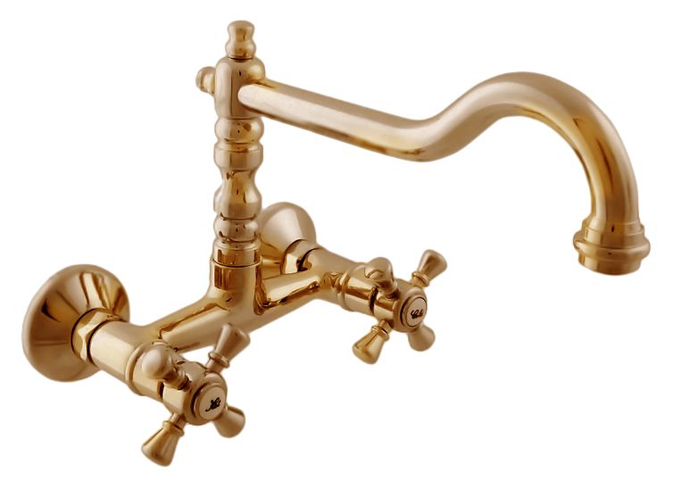 Смеситель для раковины Rav Slezak Morava retro MK302.5/28 хром, с ручкой МК3