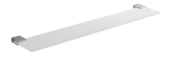 Gedy Kansas, стеклянная полка, длина 60 см, цвет хром