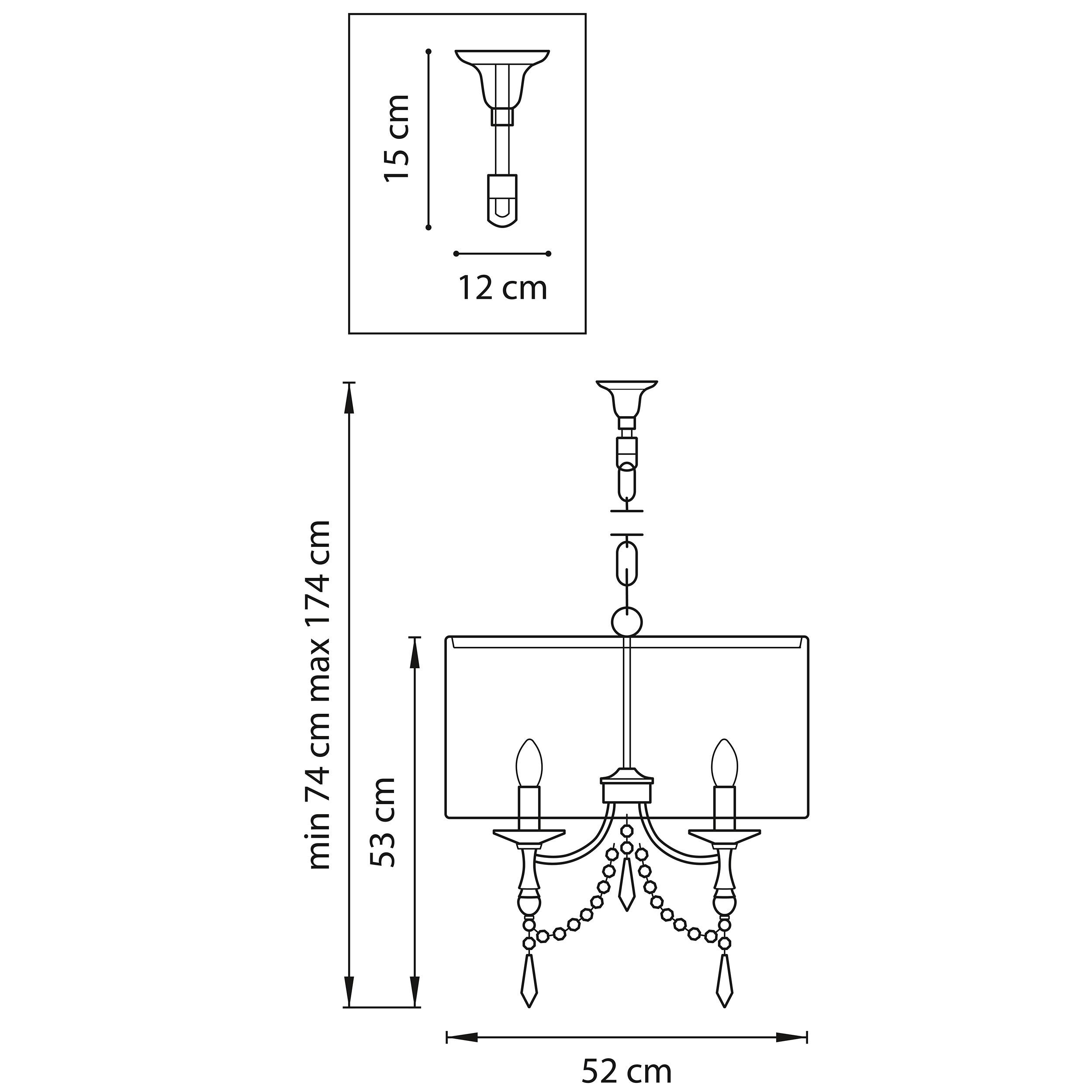 Люстра подвесная Paralume Lightstar 725033