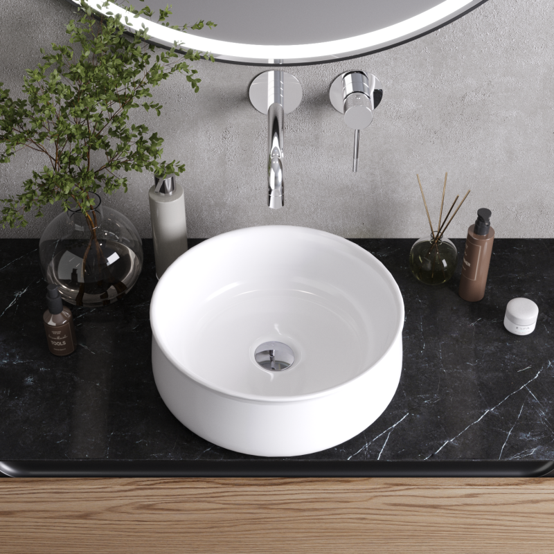 Раковина накладная керамическая CZR-6603, артикул CZR-6603