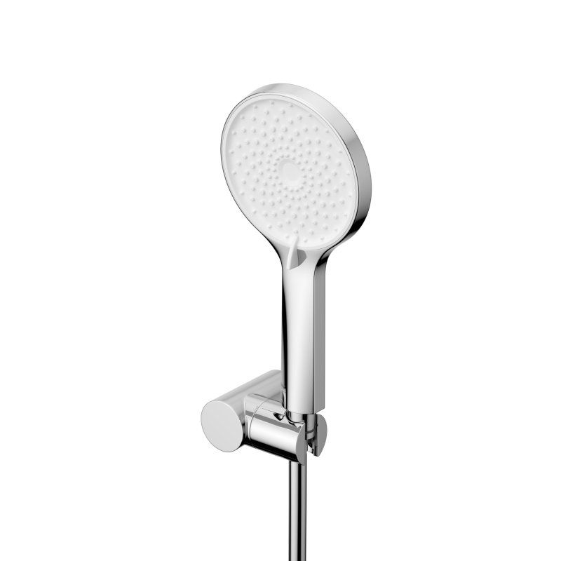 STYLUS-DSET-BORO Душевой комплект встраиваемый (смеситель встраиваемый, верхний душ, ручной душ со шлангом, штуцер с держателем), брашированное золото, артикул STYLUS-DSET-BORO