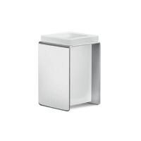 Colombo Over Стакан настольный, цвет: матовая сталь/матовое стекло Colombo Over Стакан настольный, цвет: матовая сталь/матовое стекло