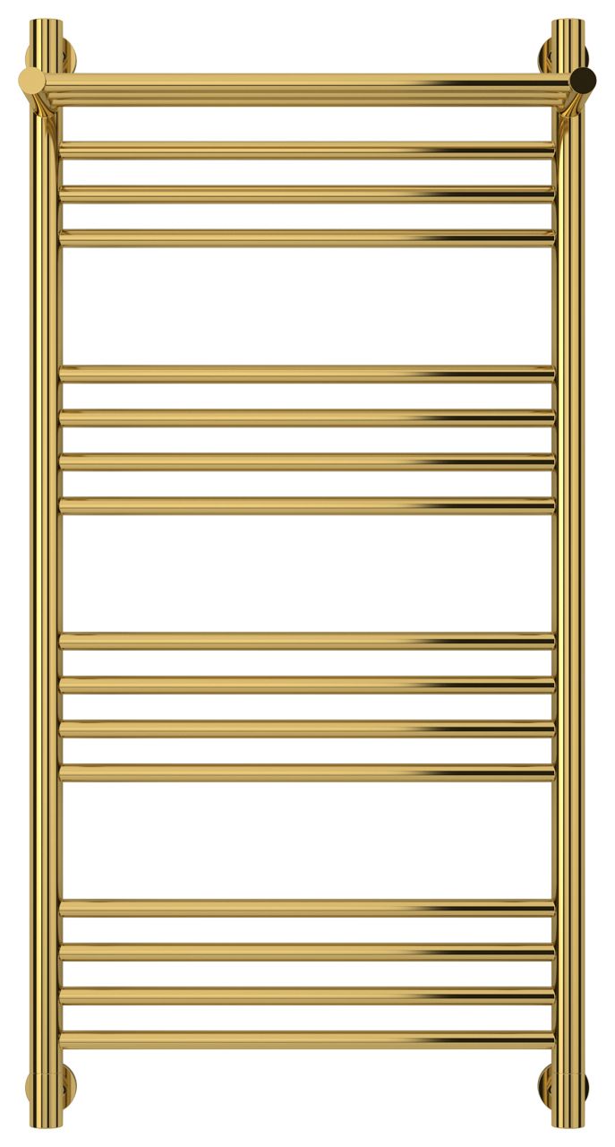 Полотенцесушитель водяной "БОГЕМА 1П +" 1000х500 (Золото)