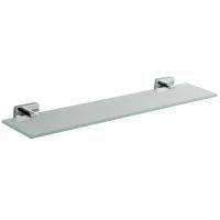 Стеклянная полка Fora Style 50 ST034 Хром Стеклянная полка Fora Style 50 ST034 Хром