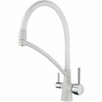 Смеситель для кухни Paulmark Siegen Si213111-331 Белый Хром