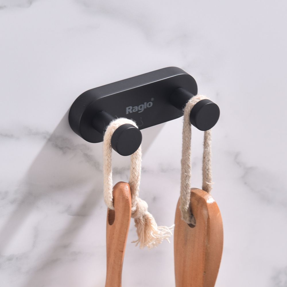 Крючок для ванной комнаты Raglo R300.052.06, черный