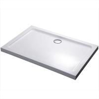 Акриловый поддон для душа Black&White Stellar Wind Slim Line RS-0812 120x80 Белый