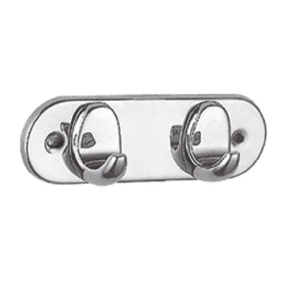 Планка с крючками для полотенец Haiba HB1505-2, хром