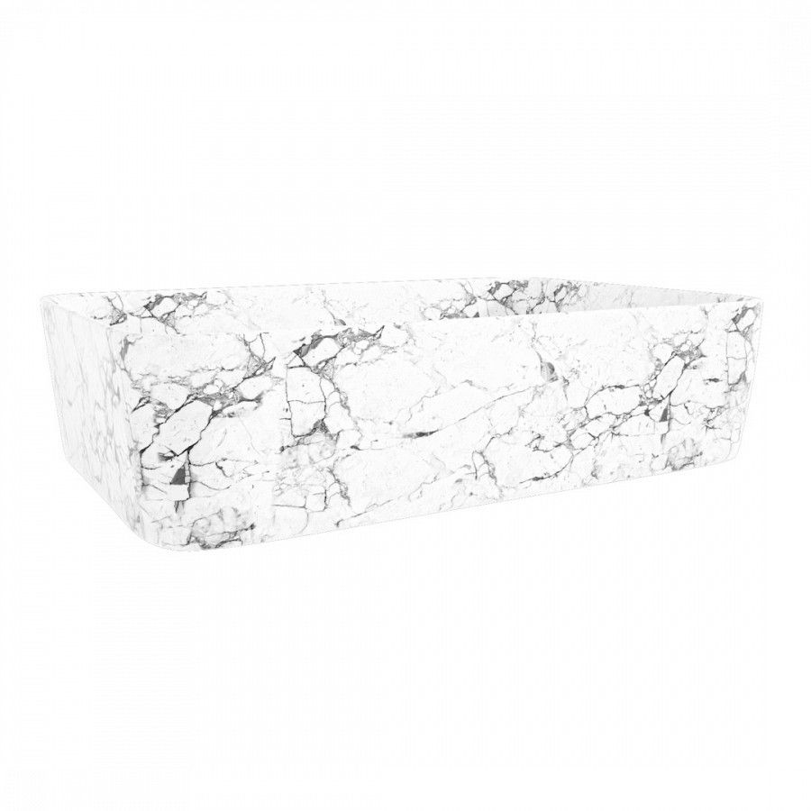 Раковина чаша Maretti UM13NS03-740MR, белый мрамор, артикул UM13NS03-740MR